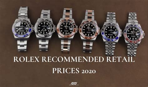 rolex retail price list 2020|Rolex retail price list.